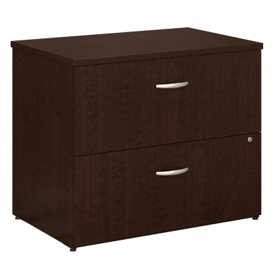 BBF Easy Office 2-Drawer 36" W Lateral File Cabinet, Letter & Legal
