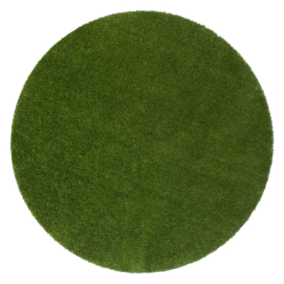 Joy Carpets GreenSpace Solid Color Classroom Rug, Round