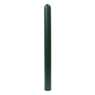 IdealShield 4" LDPE Bollard Cover 1/4" Thick Post Protector Sleeve 60" H (Shown in Forest Green)