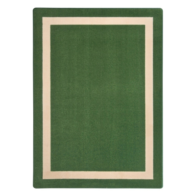 Joy Carpets Portrait Classroom Rug, Greenfield (Shown in Rectangle)