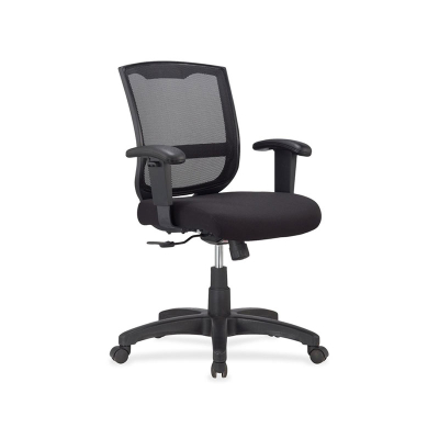 Eurotech Max MT4500 Mesh-Back Fabric Low-Back Task Chair