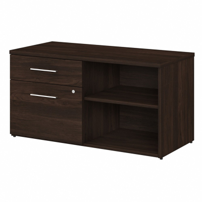 Bush Business Furniture Office 500 45" W Low Storage File Cabinet Return (Shown in Walnut)