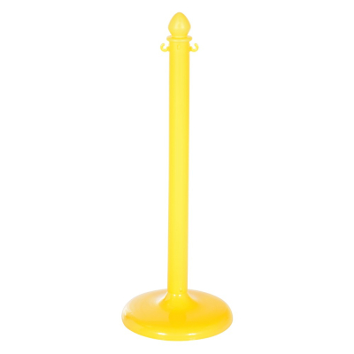 Vestil 38.5" H Floor Mounted Plastic Post, Set of 4 (Shown in Yellow)
