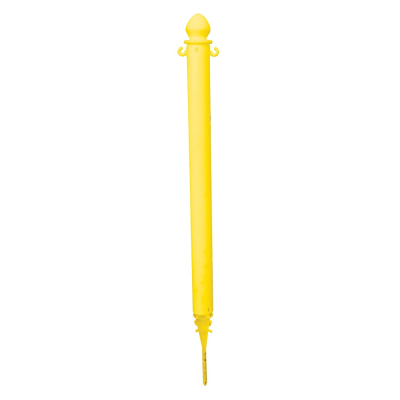 Vestil 45" H Ground Stake Plastic Post, Set of 4 (Shown in Yellow)