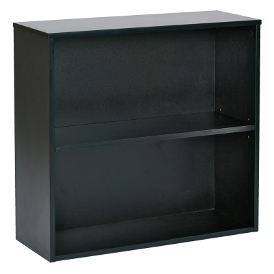 Office Star Pro-Line II 2-Shelf Laminate Bookcase (Shown in Black)