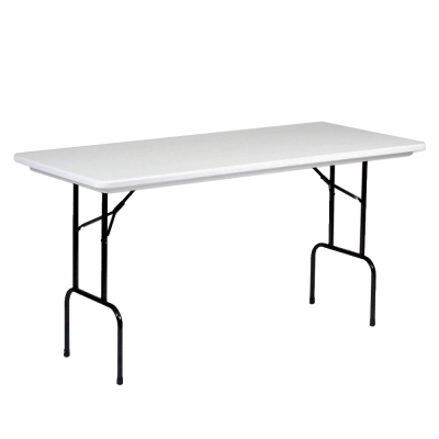 Correll 72" W x 30" D x 36" H Rectangular Counter Height Folding Table