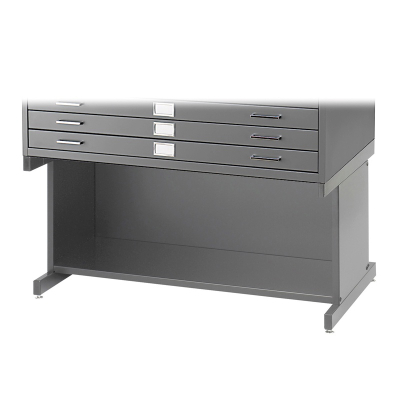 Safco 4975 Open Base 20" H for Safco 4994 Flat File(Shown in Grey)