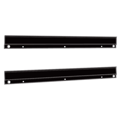 Safco E-Z Stor Steel Project Center Wall Mounting Brackets, Black