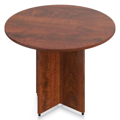 Offices to Go 42" Round Conference Table (Shown in Cherry)