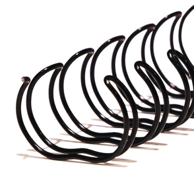 Akiles Wire Spines 3:1 Pitch 3/16" with 32 Loops (100 Pcs.) 5-20 sheet capacity