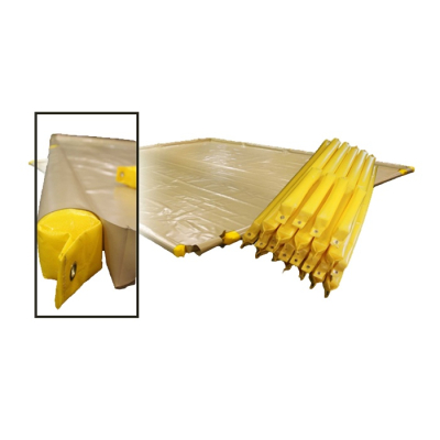 Eagle T8200-70 70" L Removable Foam Replacement Log for Berms (shown as set and in berm)