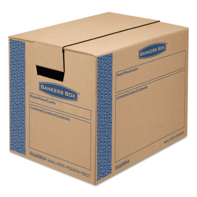 Bankers Box 16" x 12" x 12" SmoothMove Prime Moving & Storage Boxes, Pack of 15