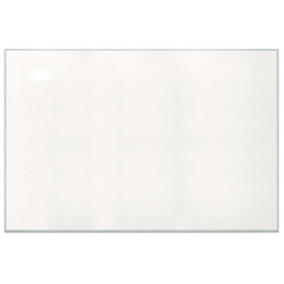 United Visual Products 72" x 48" Open Faced White Dry Erase with Silver Aluminum Frame