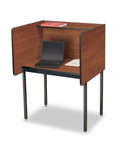 Smith Carrel Privacy Testing Carrel (Shown in Cherry)
