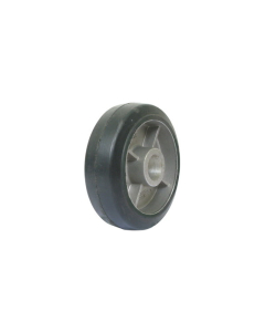 Wesco 053706 Aluminum Center Moldon Rubber Wheel Replacement Caster
