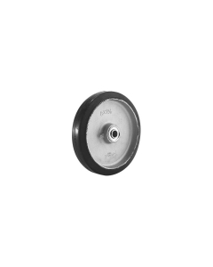 Wesco 053707 Aluminum Center Moldon Rubber Wheel Replacement Caster