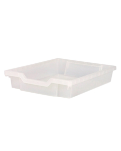 Whitney Brothers F1 Gratnell Plastic Tray, Translucent