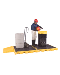 Ultratech 1074 Spill Deck P8 System - (2) 4-Drum Modules (shown with optional ramp, example of application)