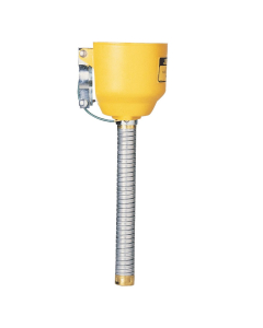 Justrite 11089 Funnel with Galvanized Hose for Type I Steel Safety Cans