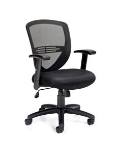 Offices to Go Mesh Adjustable Arm Task Chair