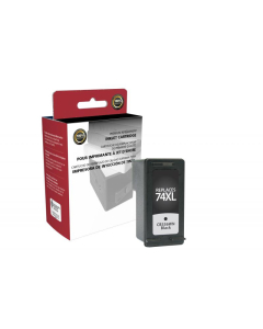 Clover Remanufactured High Yield Black Ink Cartridge for HP CB336WN (HP 74XL)