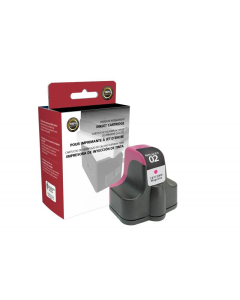 Clover Remanufactured Magenta Ink Cartridge for HP C8772WN (HP 02)