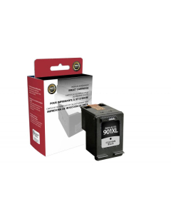 Clover Remanufactured High Yield Black Ink Cartridge for HP CC654AN (HP 901XL)