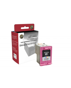 Clover Remanufactured Tri-Color Ink Cartridge for HP CH562WN (HP 61)