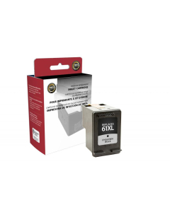 Clover Remanufactured High Yield Black Ink Cartridge for HP CH563WN (HP 61XL)