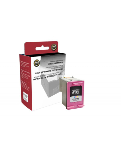 Clover Remanufactured High Yield Tri-Color Ink Cartridge for HP CH564WN (HP 61XL)