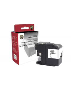 Clover Remanufactured Super High Yield Black Ink Cartridge for Brother LC109