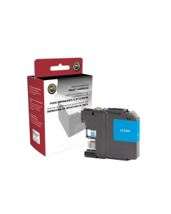 Clover Remanufactured High Yield Cyan Ink Cartridge for Brother LC203