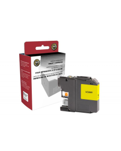 Clover Remanufactured High Yield Yellow Ink Cartridge for Brother LC203
