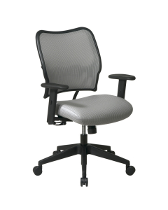 Office Star Space Seating Deluxe VeraFlex Fabric Mid-Back Task Chair (Shown in Grey)