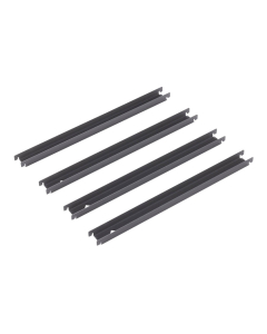 Hirsh Lateral File Front To Back Rail Kit, 4-Pack