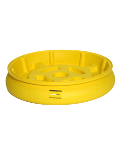 Eagle 1614 31" Dia x 6" H Poly Spill Containment Drum Tray