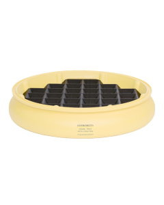 Eagle 1616 Grating for Spill Containment Drum Tray (shown in drum tray)