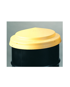 Eagle 1666 23" Dia HDPE Closed Head Drum Cover (example of use)