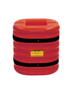 Eagle 8" HDPE Mini Column Protector 24" H, Red 1724-8RED (1724-10 shown)