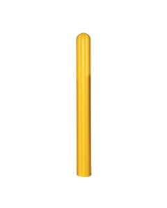 Eagle 8" Round HDPE Bollard Cover Post Protector Sleeve 72" H, Yellow 1738-72 