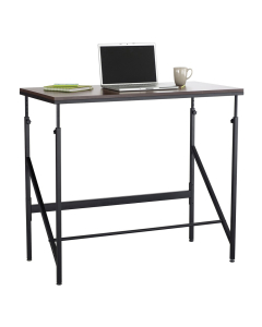 Safco Elevate Height Adjustable Standing Desk (Shown in Walnut)