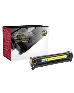 Clover Remanufactured Yellow Toner Cartridge for HP CB542A (HP 125A)