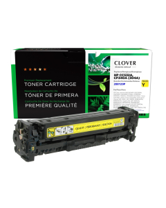 Clover Remanufactured Yellow Toner Cartridge for HP CC532A (HP 304A)