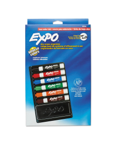 Expo Low-Odor Dry Erase Marker and Organizer Kit