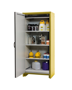 Justrite EN 22601 30-Minute Fire Resistant 30 Gal Hybrid Flammable Storage Cabinet