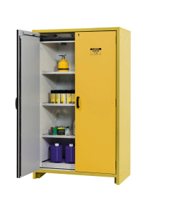 Justrite EN 22603 30-Minute Fire Resistant 45 Gal Hybrid Flammable Storage Cabinet