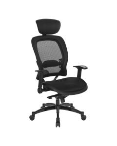 Office Star Space Seating Professional Synchro-Tilt Mesh High-Back Managers Chair