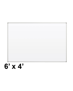 Best-Rite 2G5KG-25 Gloss White 6 ft. x 4 ft. Interactive Projector Whiteboard