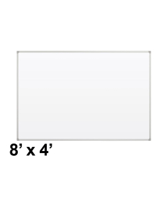 Best-Rite 2G2KH-25 Gloss White 8 ft. x 4 ft. Interactive Projector Whiteboard
