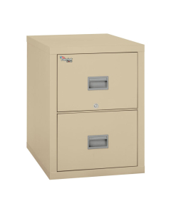 FireKing Patriot 2P1831-C-BL 2-Drawer 31" Deep Fireproof File Cabinet (Shown in Parchment)